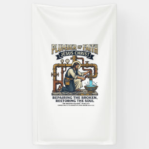 Jesus Loodgieter Grafische T-shirt Christelijke Ku Spandoek