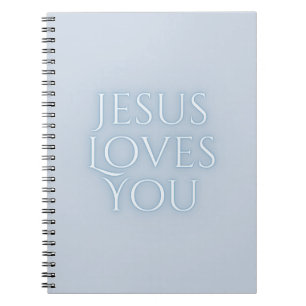Jesus Looft Christelijk Typografie Ontwerp Notitieboek