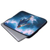 Jesus Loopt op Water Laptop Hoes (Voorkant onderkant)