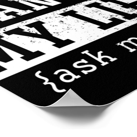 Jesus Lord Christelijk Gift God Savior Jesus Pullo Poster (Hoek)