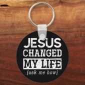 Jesus Lord Christelijk Gift God Savior Jesus Pullo Sleutelhanger (Voorkant)
