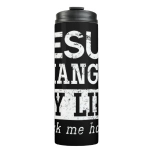 Jesus Lord Christelijk Gift God Savior Jesus Pullo Thermosbeker
