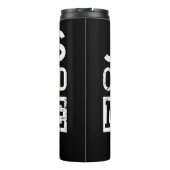 Jesus Lord Christelijk Gift God Savior Jesus Pullo Thermosbeker (Achterkant)