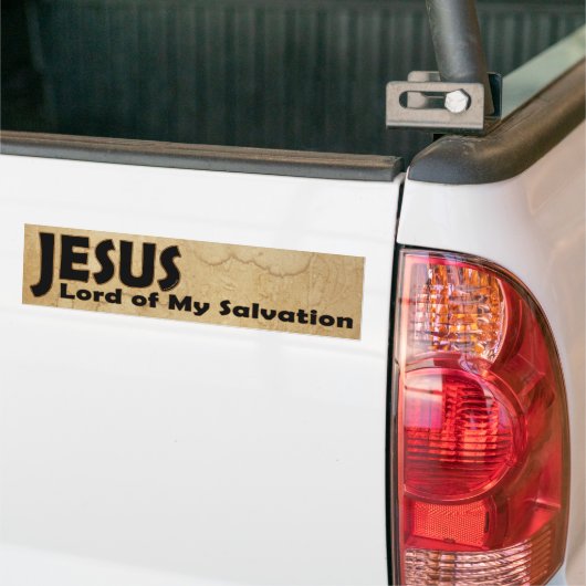 JESUS Lord of Salvation Bumpersticker (Op Truck)