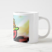 jesus love around  grote koffiekop (Rechts)