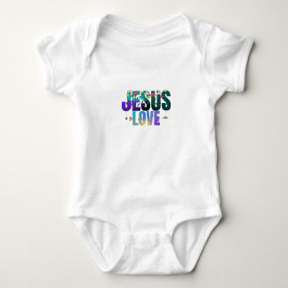 jesus love baby kleren romper