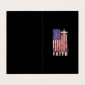 Jesus Love | Christelijk patriottisch geloof Jesus Visitekaartje (Buitenkant ongevouwen)