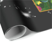 Jesus Love | Cross Jesus Christelijke kerstboom Cadeaupapier (Rol Hoek)