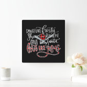 Jesus Love | Dance like Frosty Shine like Rudolph Vierkante Klok (Huis)