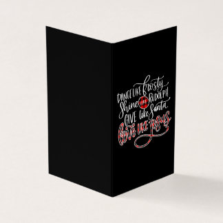 Jesus Love | Dance like Frosty Shine like Rudolph Visitekaartje