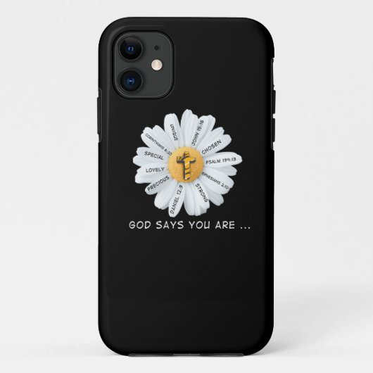 Jesus Love | God zeg dat je... Case-Mate iPhone Case (Achterkant)