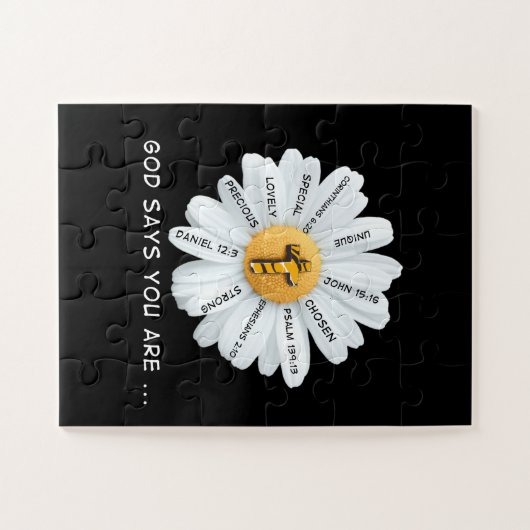 Jesus Love | God zeg dat je... Legpuzzel (Horizontaal)