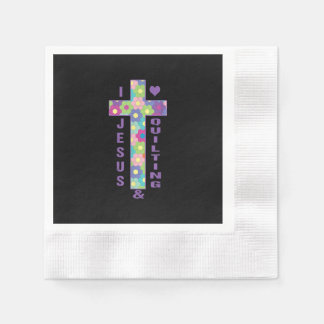 Jesus Love | I Love Jesus & Quilling Sewing Cross Servet