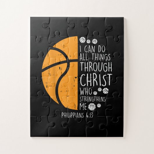 Jesus Love | Ik kan alles doen met Christus Legpuzzel (Verticaal)