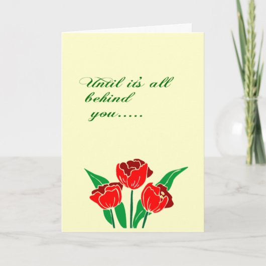 Jesus' love inspirational support kaart (Voorkant)