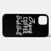 Jesus Love | Jesus Coffee en Basketball Case-Mate iPhone Case (Achterkant (horizontaal))