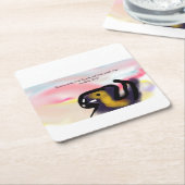 jesus love kartonnen onderzetters (Schuin)