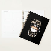 Jesus Love | Koffie laat me beginnen Jezus houden  Planner (Display)