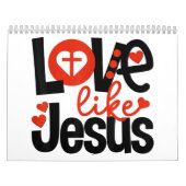 Jesus Love | Liefde als Jezus Kalender (Hoes)