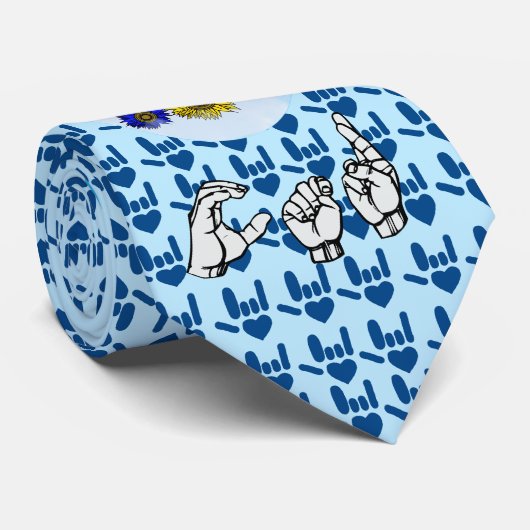 Jesus Love Stropdas (Opgerold)