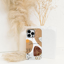 Jesus loved me first abstract Case-Mate iPhone case