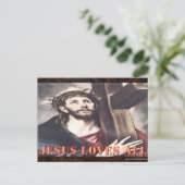 JESUS LOVES ALL FEESTDAGENKAART (Staand voorkant)