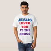 Jesus Loves/Devil Hates T-Shirt (Voorkant volledig)