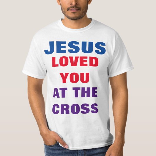 Jesus Loves/Devil Hates T-Shirt (Voorkant)