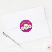 Jesus Loves Me Cross herder schapen Sticker (Envelop)