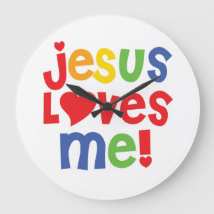Jesus Loves Me! De Klok van de muur
