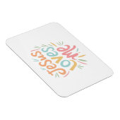 Jesus Loves Me - design Magneet (Rechterzijde)