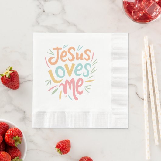 Jesus Loves Me -  design Servet (Insitu)