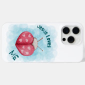 Jesus Loves Me Inspirerende Moderne Citaat Case-Mate iPhone Case (Achterkant (horizontaal))
