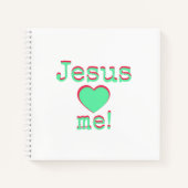 Jesus loves ♥ me! notitieboek (Voorkant)