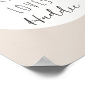 Jesus loves poster en prints met eigen naam (Hoek)