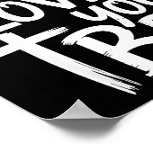 Jesus Loves You Bro Christian Religious  Poster (Hoek)