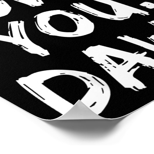 Jesus Loves You Dawg Christian Believer Faith God  Poster (Hoek)