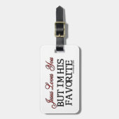 Jesus Loves You Favorite Bagagelabel (Voorkant verticaal)