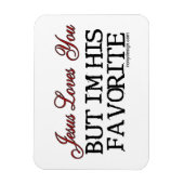 Jesus Loves You Favorite Magneet (Verticaal)