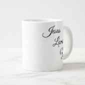 Jesus Loves You Specialty Coffee Mok (Voorkant rechts)
