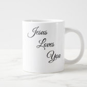 Jesus Loves You Specialty Coffee Mok (Rechts)
