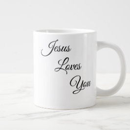 Jesus Loves You Specialty Coffee Mok
