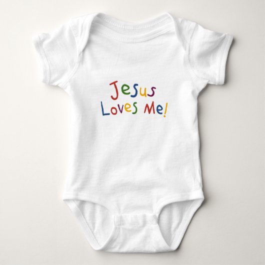 jesus loveT-Shirt Romper (Voorkant)