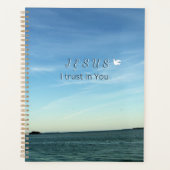 Jesus Lucht met Duif Gelooofsontwerp Planner (Voorkant)