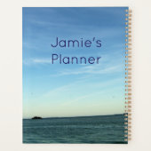 Jesus Lucht met Duif Gelooofsontwerp Planner (Achterkant)