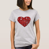 Jesus luv uT-Shirt T-shirt (Voorkant)