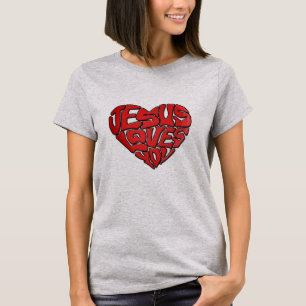 Jesus luv uT-Shirt T-shirt