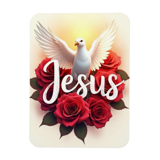 Jesus Magnet Magneet (Verticaal)