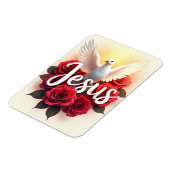 Jesus Magnet Magneet (Linkerzijde)