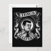 Jesus Malverde Gift Mexican Hero Jesus Malverde Briefkaart (Voorkant / Achterkant)